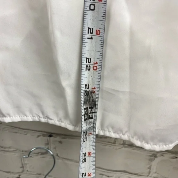 Style Rite Blouse Button Up Oversized Collar - Picture 6 of 8